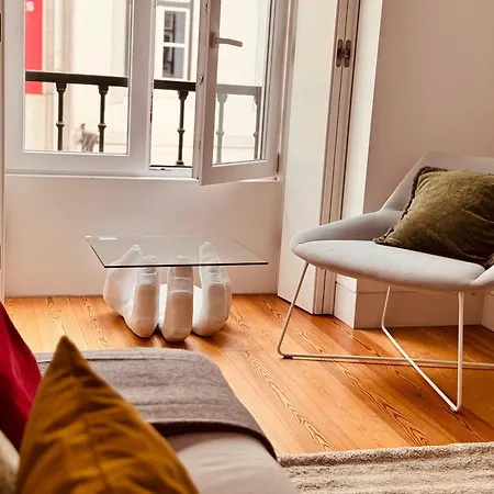 Апартаменты Rua Do Crucifixo Cozy 1 Bedroom 2j Лиссабон
